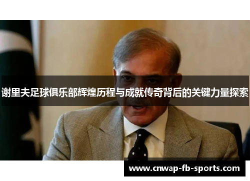 谢里夫足球俱乐部辉煌历程与成就传奇背后的关键力量探索
